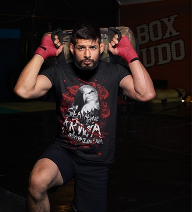 Koszulka termoaktywna SIŁA PŁYNIE Z KRWIĄ